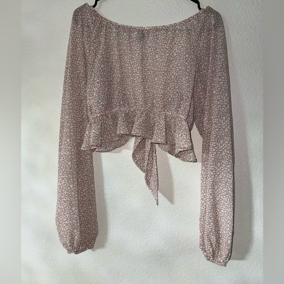 Princess Polly -Neima Dusty Pink Crop top- Size 4 - Picture 5 of 5